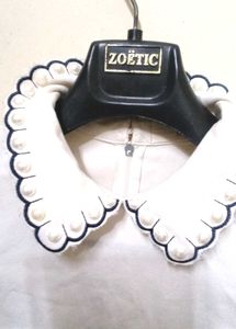 Elegant White Long Sleeve Top