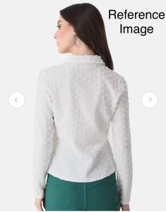 Elegant White Top-L