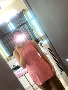 Cute Peach Chicken Kari Kurti 😍