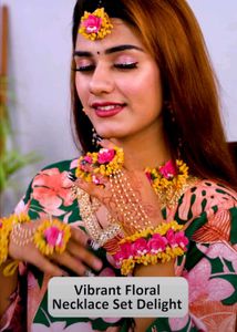 Haldi Jewellery For Bride