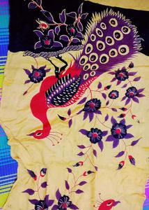 Peacock Print Stol