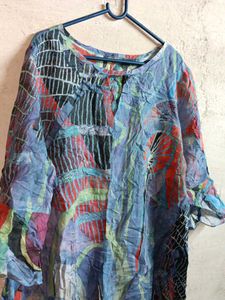 Women&#39;s Oversized Fashion Casual Top Multicolour