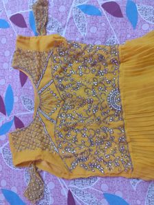 Frok Style Kurta With Gharara Set