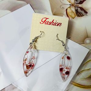 Resin Drop Earrings