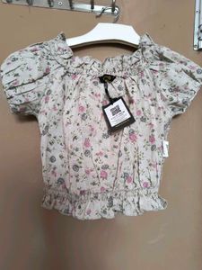 New And Trendy Floral Printed Top