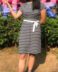 Striped Casual Dress