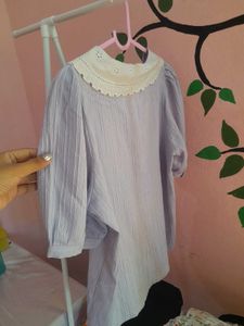 Cute Peter Pan Collar Top