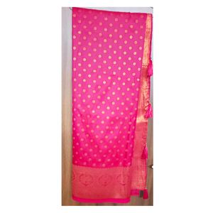 Elegant Red Banarasi Silk Saree