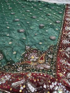 Green 💚 Lehenga Choli Fully Diamond Work