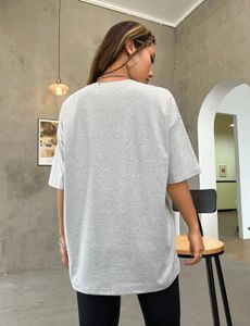 Brooklyn Printed Grey Round New T-shirt