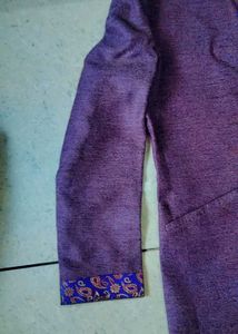 Purple Party Wear Blazer