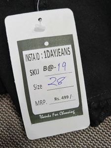 B@19 Size-28 Slim Jeans