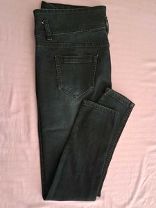 Dark Wash High-Waisted Jeans
