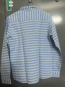 UCB KIDS WHITE STRIPED FORMAL SHIRT-size XL