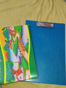 Children's Book & Clipboard