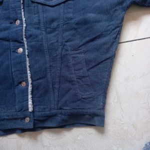 Womens Corduroy Sherpa Lining Jacket