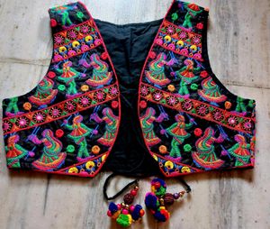 Ethnic Embroided Short Jacket