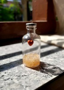 Wishing Bottle Keychain