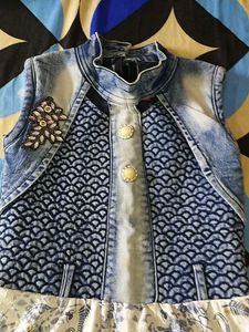 Cute Girls Denim Dress