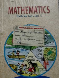 Mathematics NCERT Textbook For Class 10th (X)