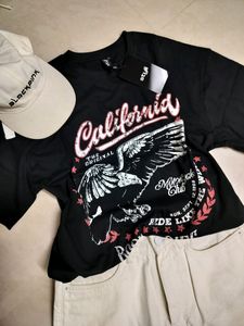 Black Aesthetic Baggy Tshirt