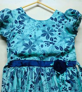 Girls Foral Green Formal