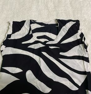 Zebra Print Top For Women’s