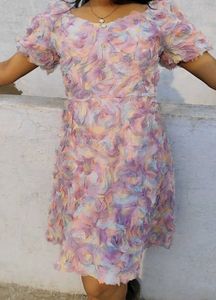 JC Collection Multicoloured Floral Off-Shoulder