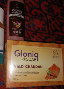 Gloniq Face Wash ,Haldi Chandan Soap, Soap