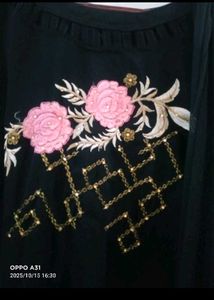 Naimat by fashion studio pakistani Black Kurta Set