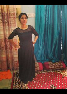 Elegant Black Maxi Dress