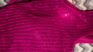Pink Sequence Blouse