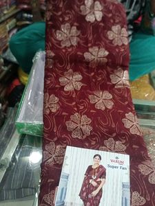 Elegant Floral Saree
