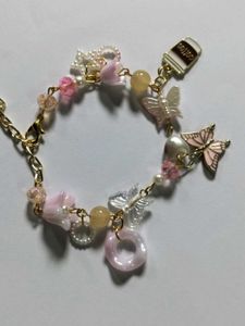 Caffeine Butterfly Bracelet