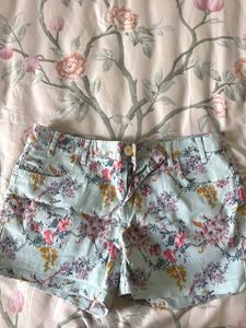 Floral Print Shorts