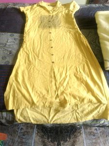 Dark Yellow Kurtha
