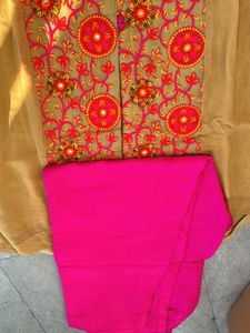 Emroided kurta with pant