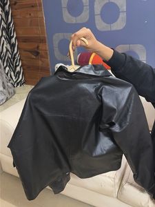 Stylish Black Faux Leather Jacket