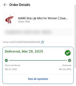 MARS Drip Lip Mist - 05 Cranberry