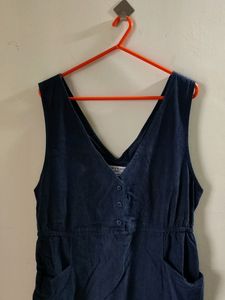 Denim Dress With Pockets