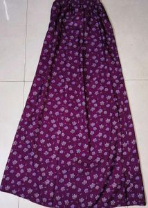 Long Floral Skirt