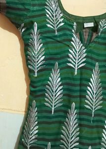 Kurti Green Color - limited Offer
