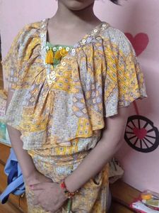 Cape Style Coord Set (Party Wear)