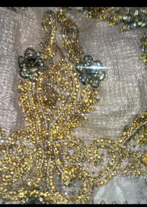 Golden Embellished Dupatta