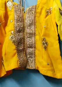 Yellow Lehenga Choli Set