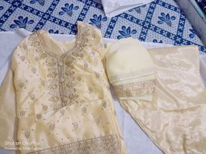 Elegant Embroidered Kurta Set