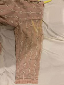 Elegant peach Anarkali Suit