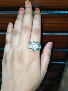 Sparkling Gemstone Ring