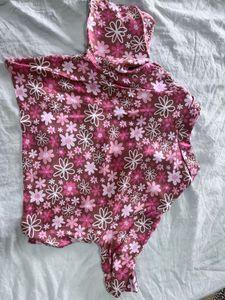 Floral Print Crop Top