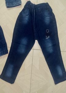 5 Piece Combo-Kids Jeans Pants